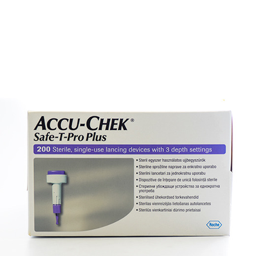 Accu-Chek Safe-T-Pro Plus Engangsfingerprikker