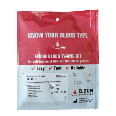 Eldon blodtypetest 2511