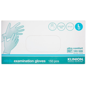 Klinion Protection Nitrilhandske Pudderfri L