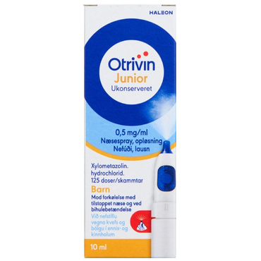 Otrivin junior næsespray ukonserveret
