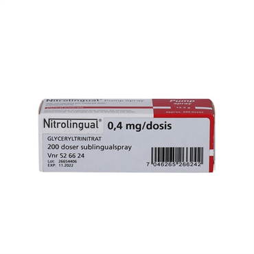 Nitrolingual orifarm